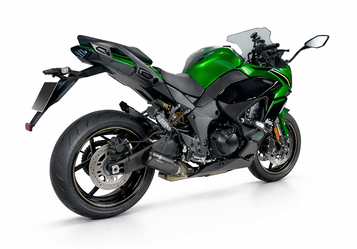 ECHAPPEMENT HOMOLOGUÉ MK2 BLACK NINJA 1100 SX (2025-2026) – Image 2