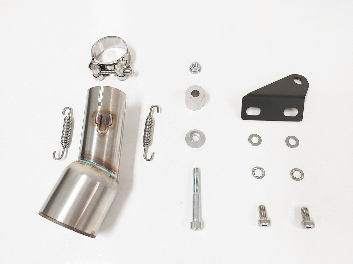 ECHAPPEMENT HOMOLOGUÉ MK2 CARBONE FORGED Z 500 (2024-2026) / NINJA 500 (2024-2026) – Image 4
