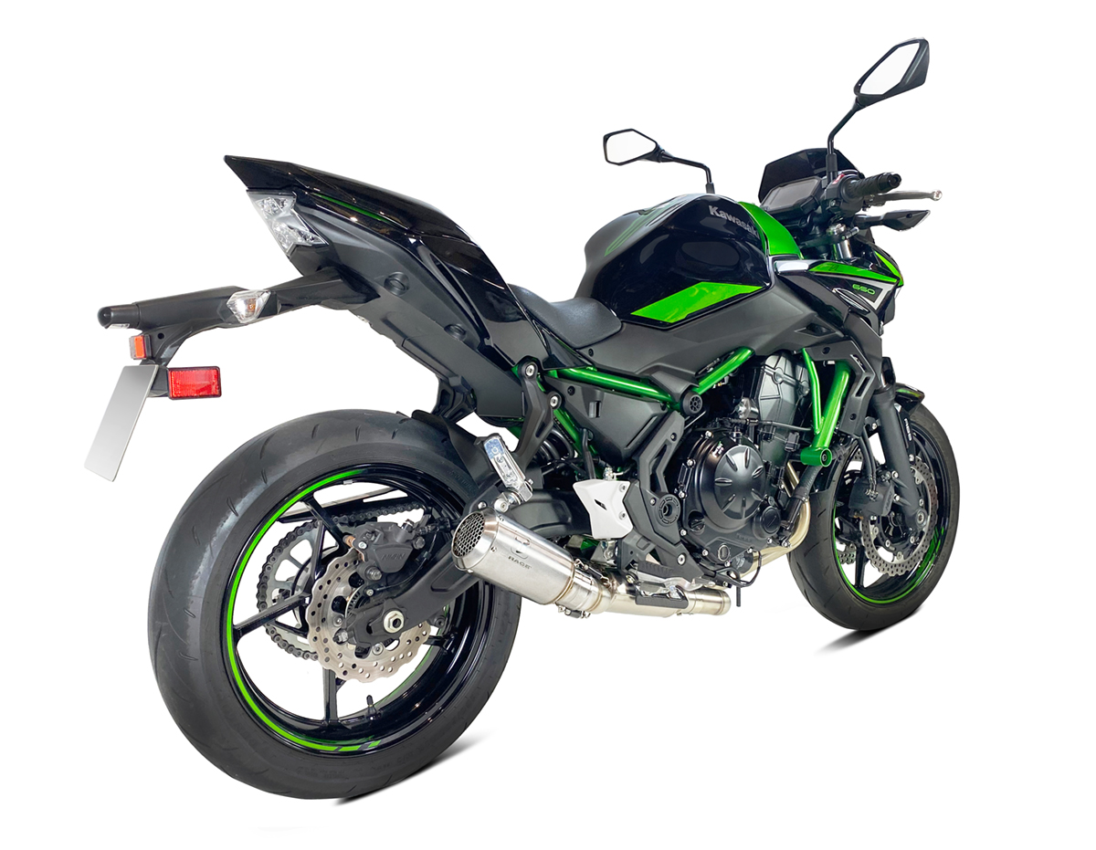 LIGNE HOMOLOGUÉE MK2 INOX Z 650 (2023-2026) / NINJA 650 (2023-2026) – Image 3