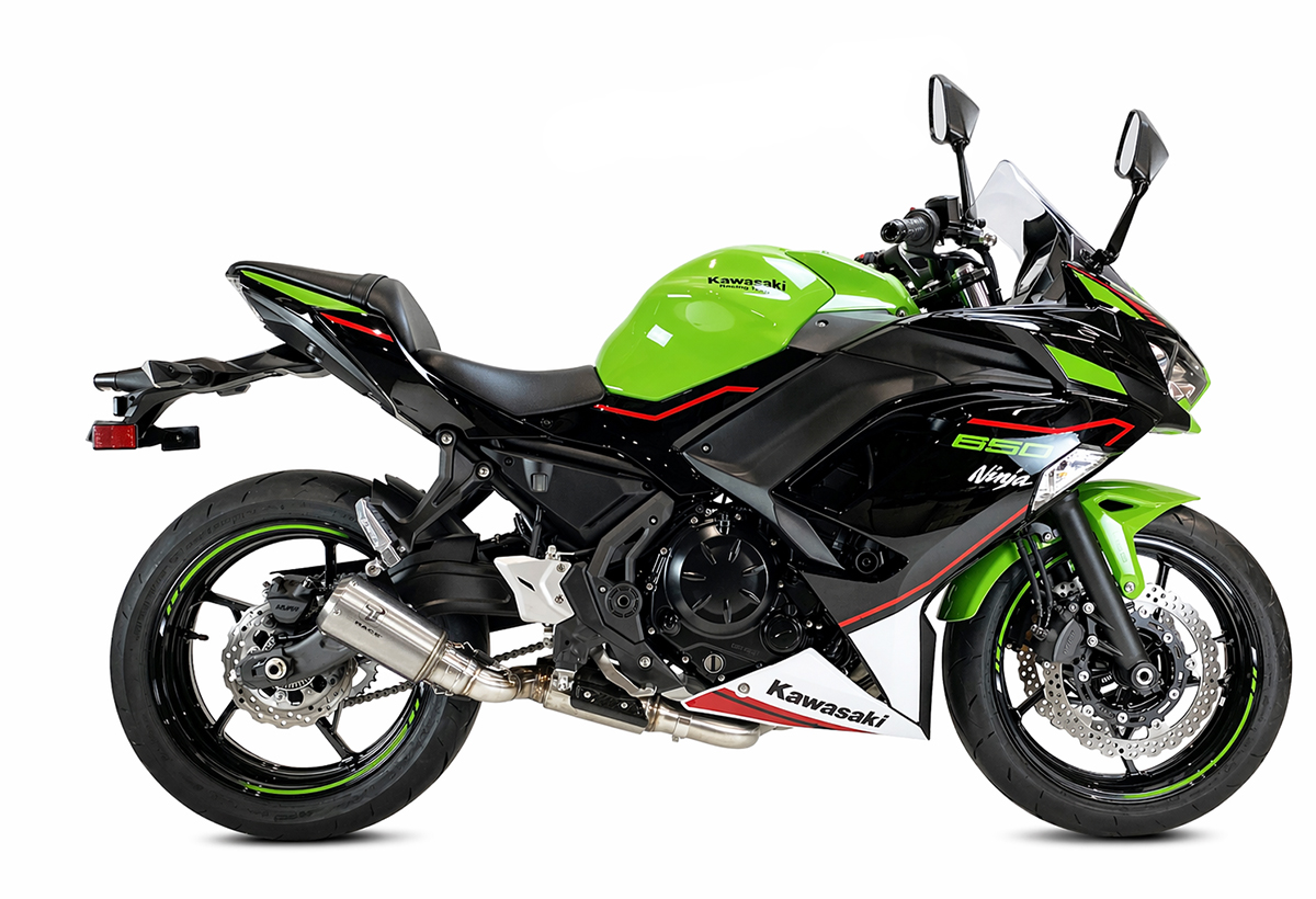 LIGNE HOMOLOGUÉE MK2 INOX Z 650 (2021-2022) / NINJA 650 (2021-2022) – Image 2