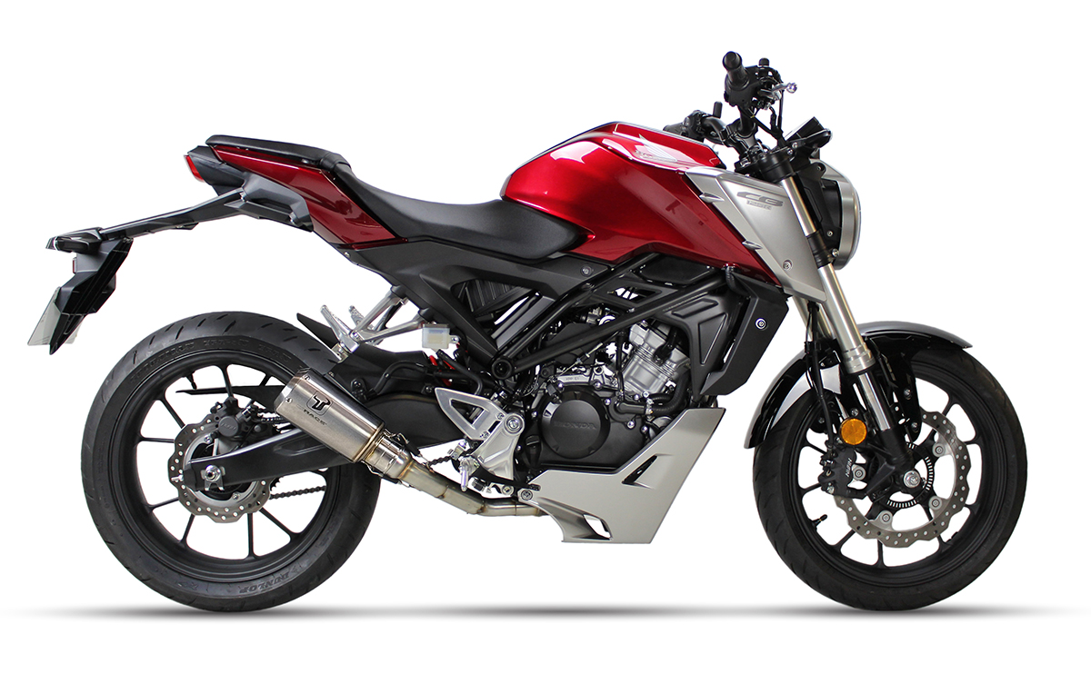 LIGNE HOMOLOGUÉE MK2 INOX CB 125 R (2018-2020) – Image 2