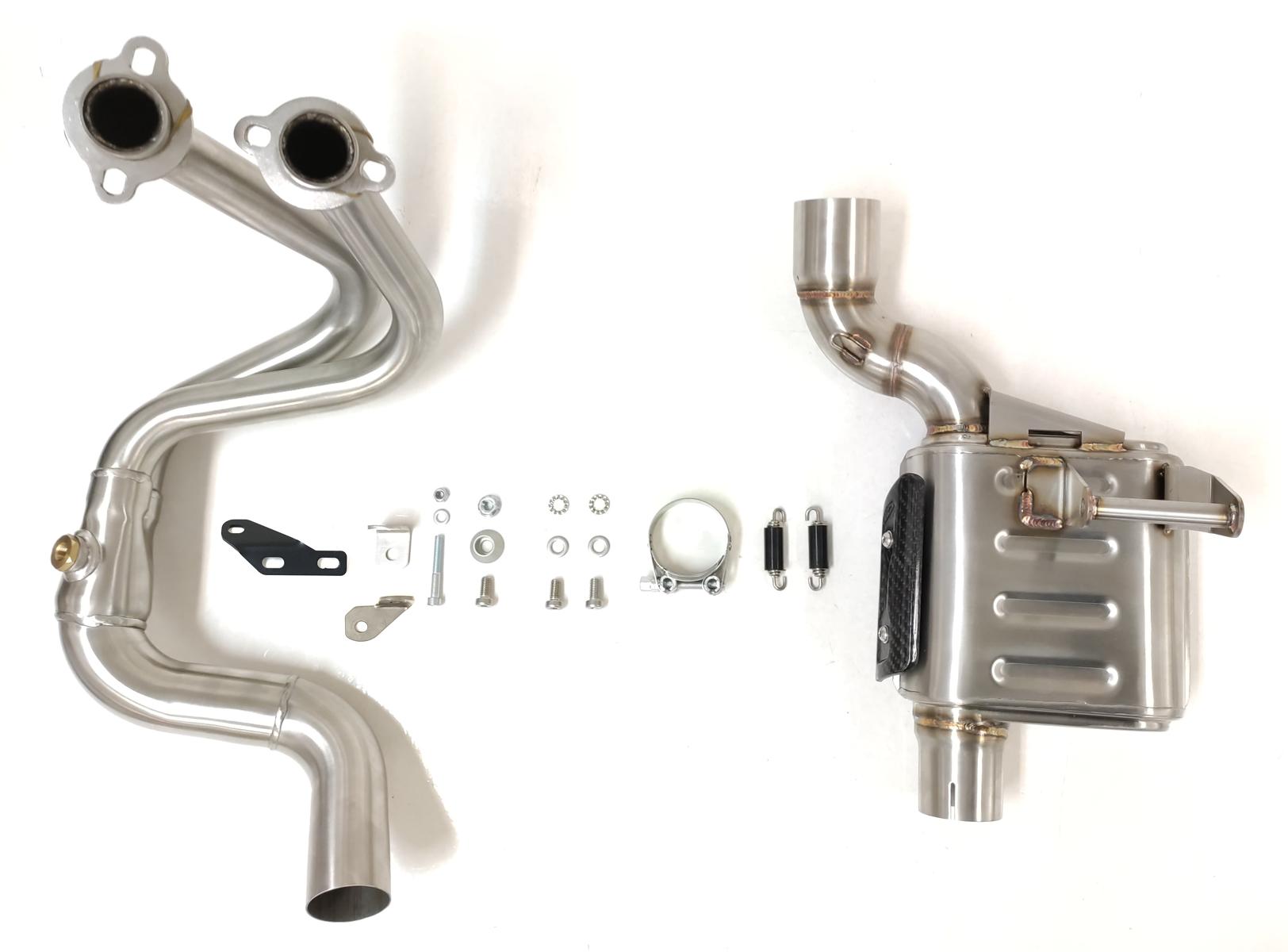 LIGNE COMPLÈTE HOMOLOGUÉE MK2 INOX Z650 RS 2022-2023 - Image 5