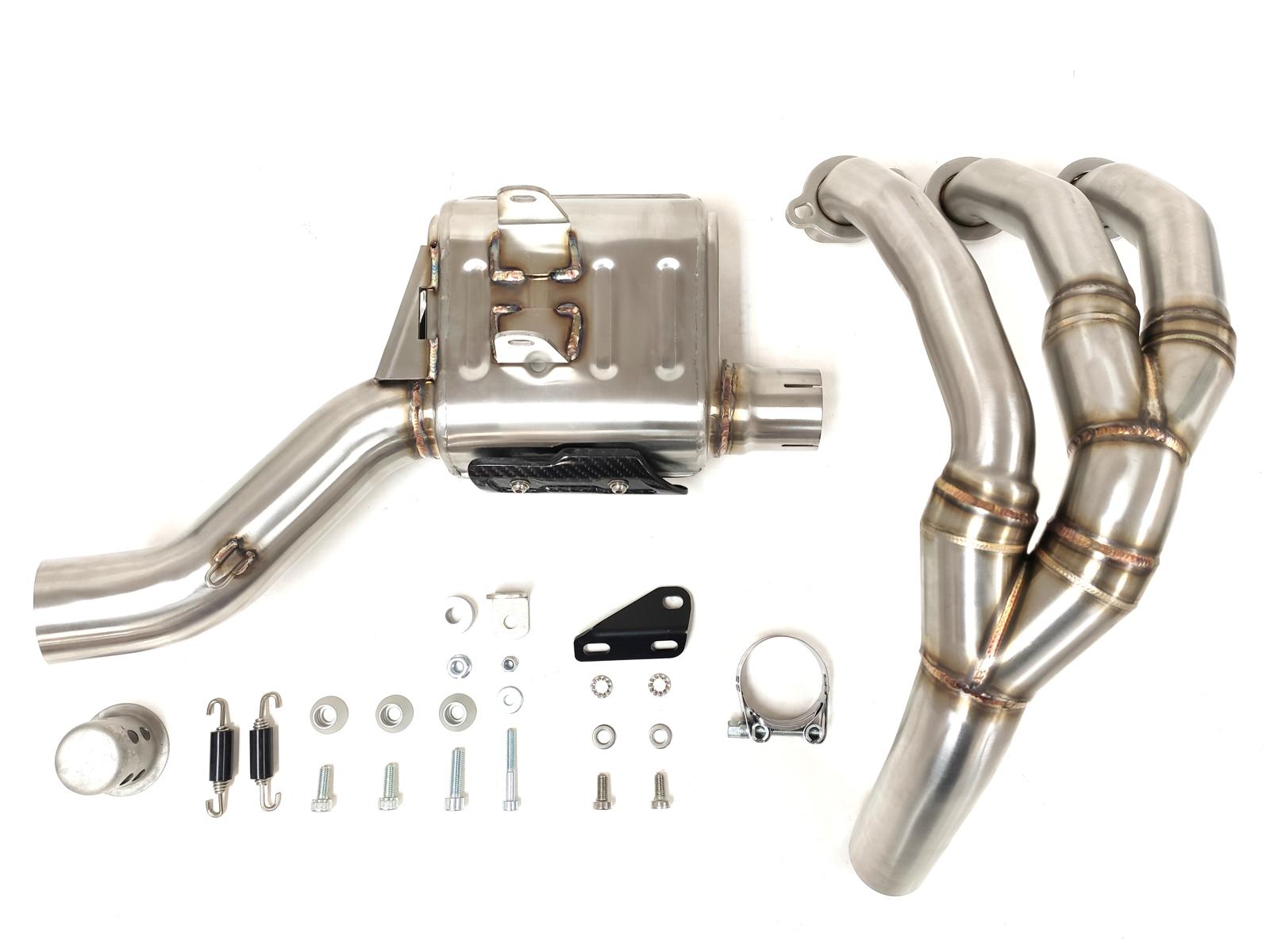 LIGNE COMPLETE RACING MK2 BLACK TRIDENT 660 2021-2024 - Image 5