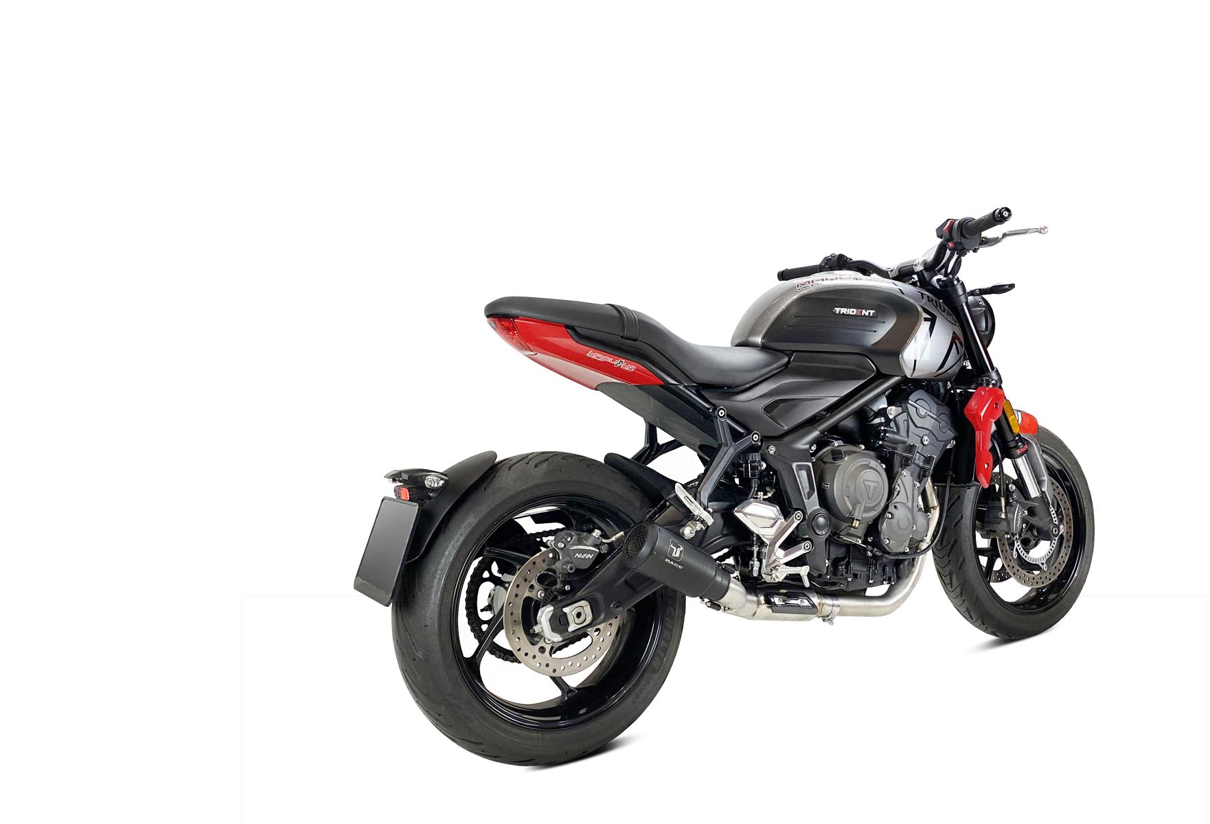 LIGNE COMPLETE RACING MK2 BLACK TRIDENT 660 2021-2024 - Image 2