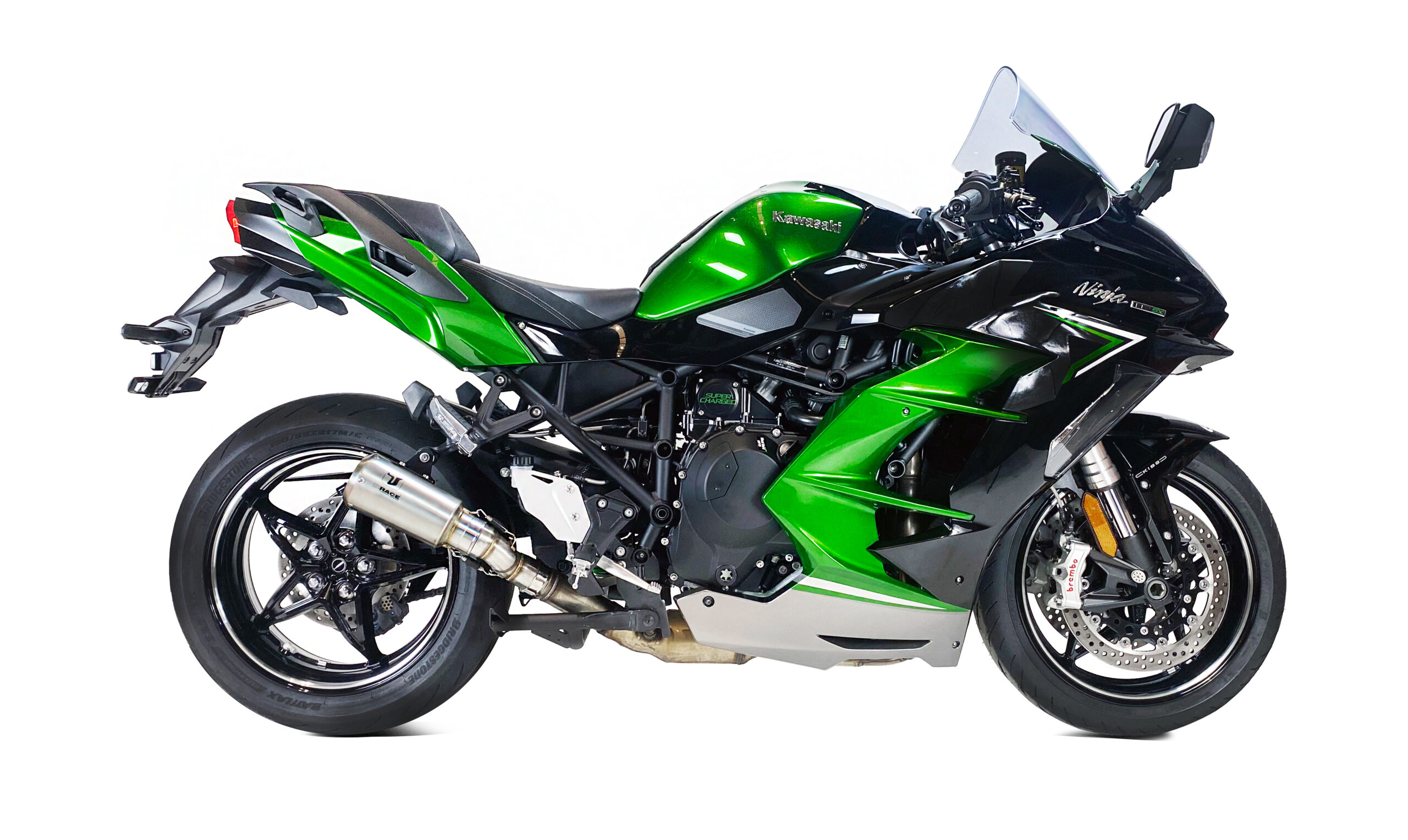 ECHAPPEMENT RACING MK2 INOX NINJA H2 2022-2024 - Image 3