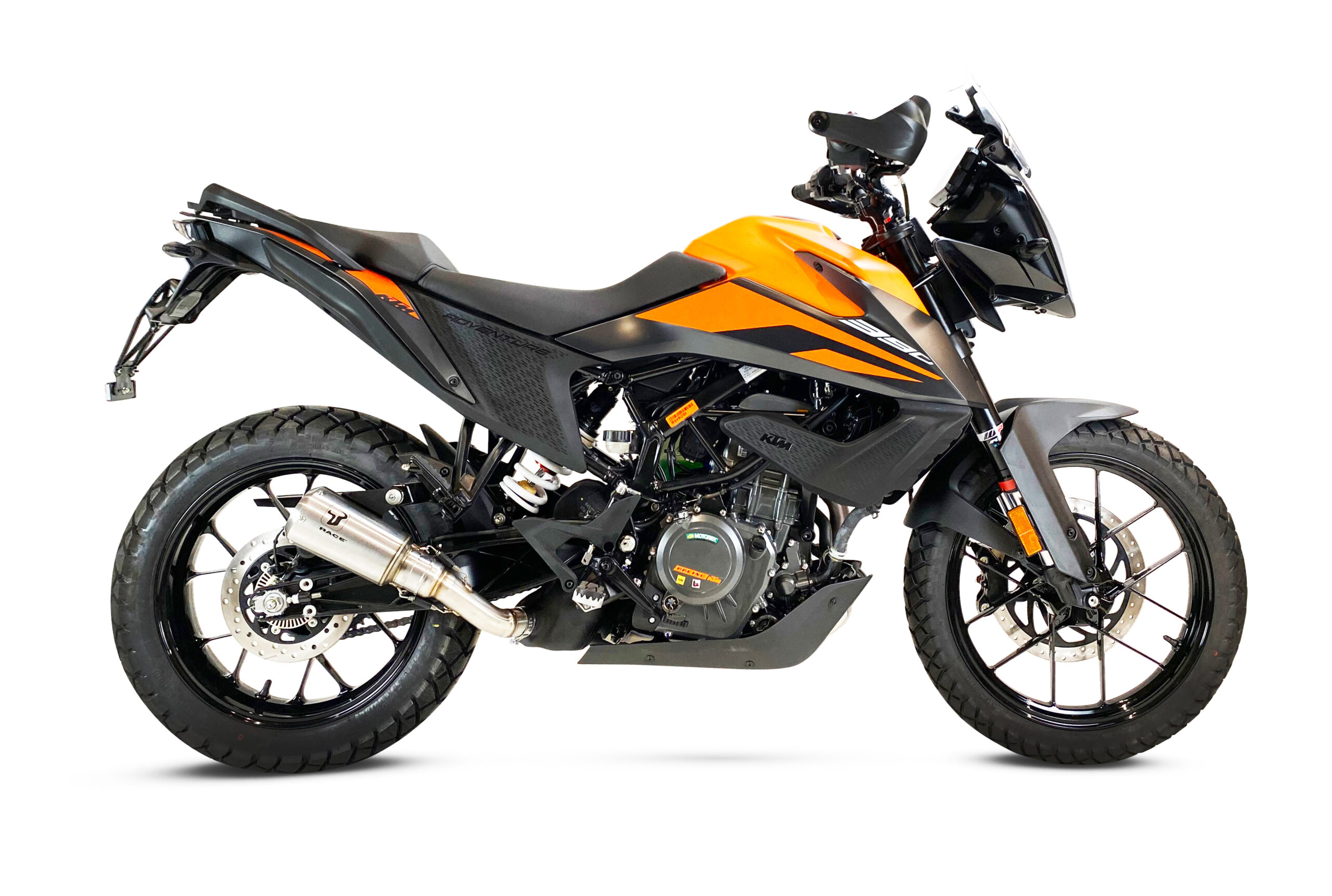 ECHAPPEMENT HOMOLOGUÉ MK2 INOX ADVENTURE 390 2020-2024 - Image 3