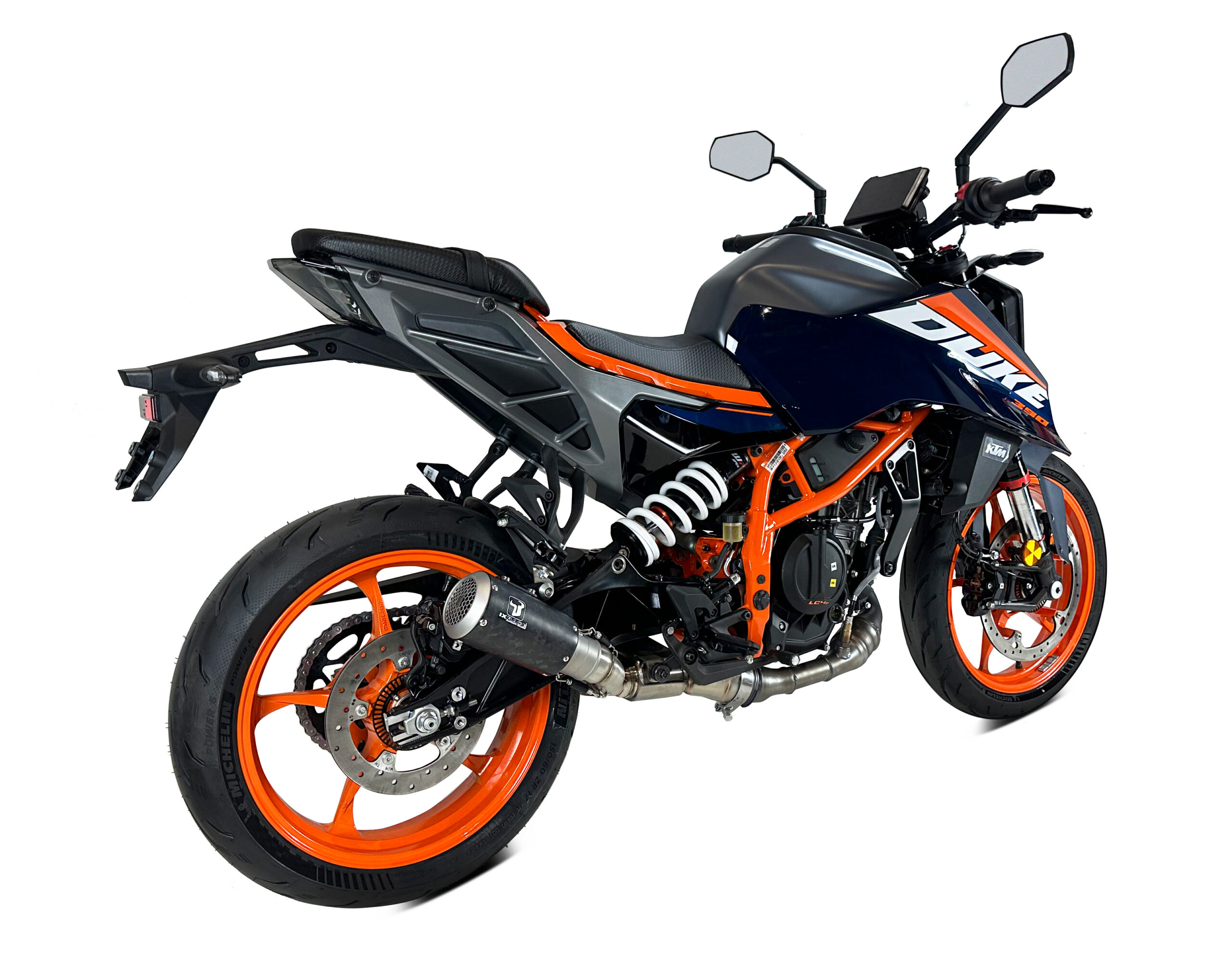 ECHAPPEMENT HOMOLOGUÉ MK2 CARBONE FORGED DUKE 125/390 2024 - Image 2