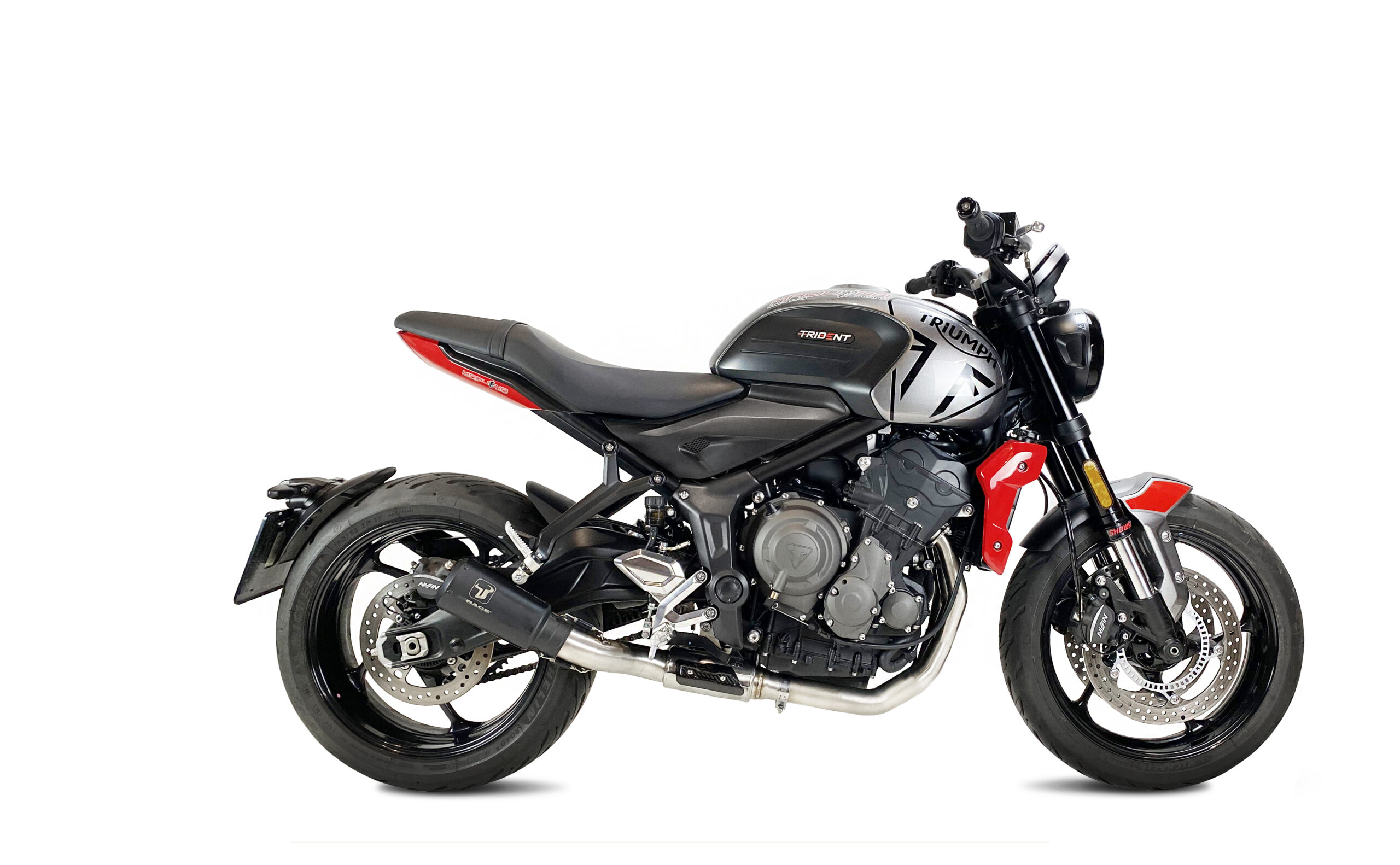 LIGNE COMPLETE RACING MK2 BLACK TRIDENT 660 2021-2024 - Image 3