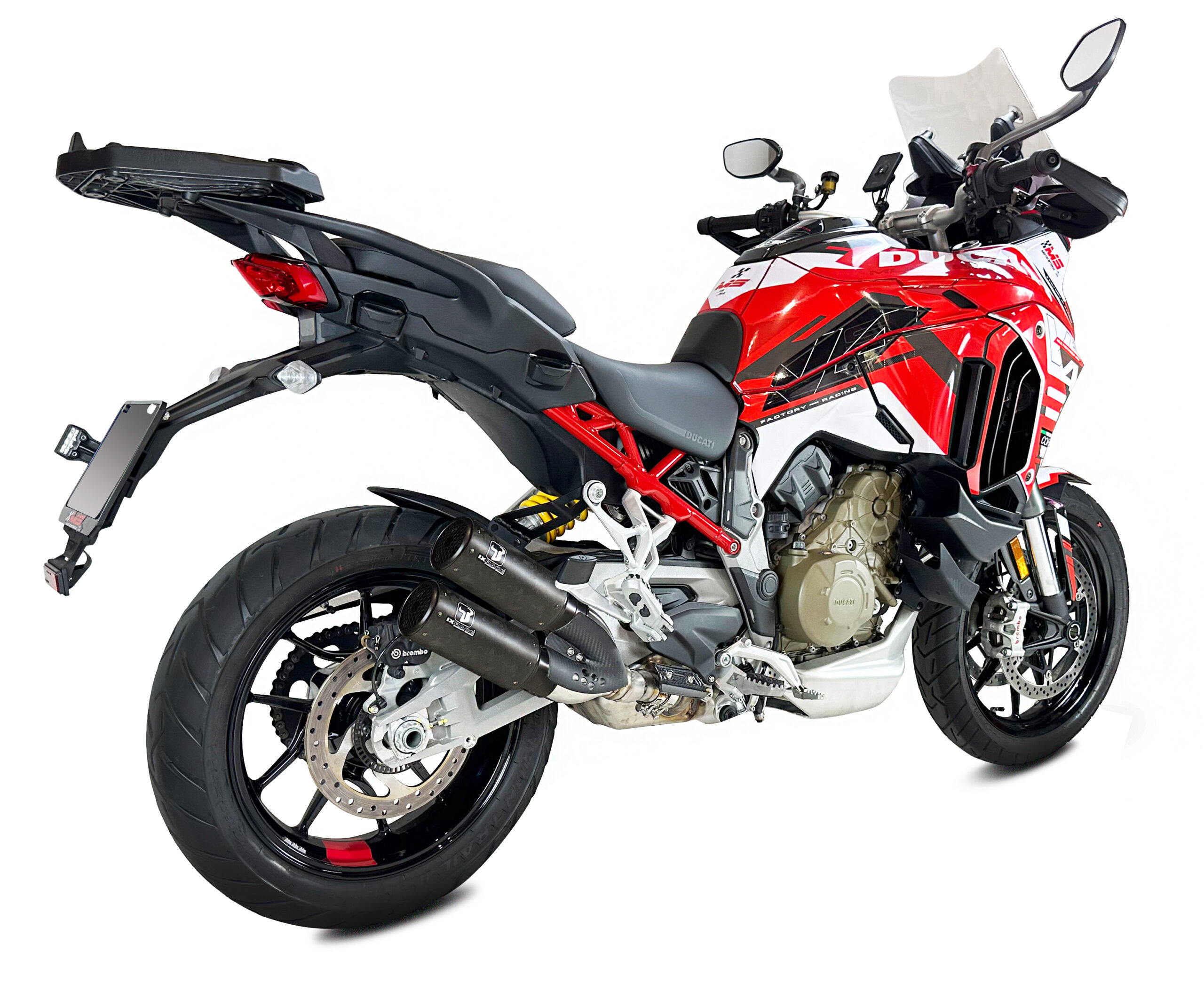 ECHAPPEMENT RACING DCX2 CARBONE MULTISTRADA V4 2023-2024 - Image 2