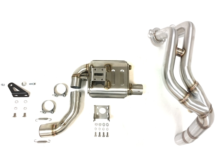 LIGNE COMPLÈTE HOMOLOGUÉE MK2 INOX XSR 700 2021-2024 - Image 4